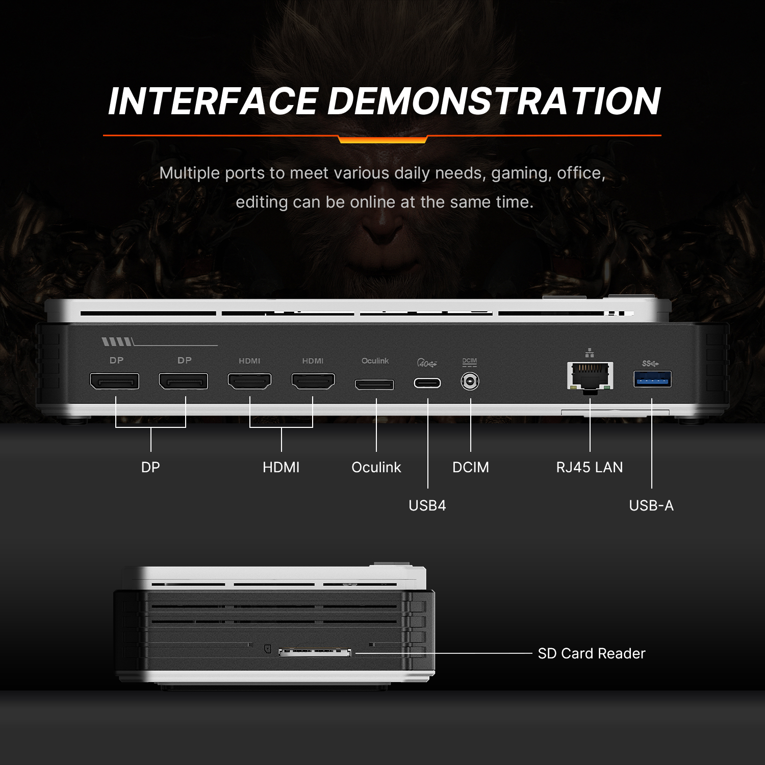 BOSGAME eGPU Docking Station GVP7600