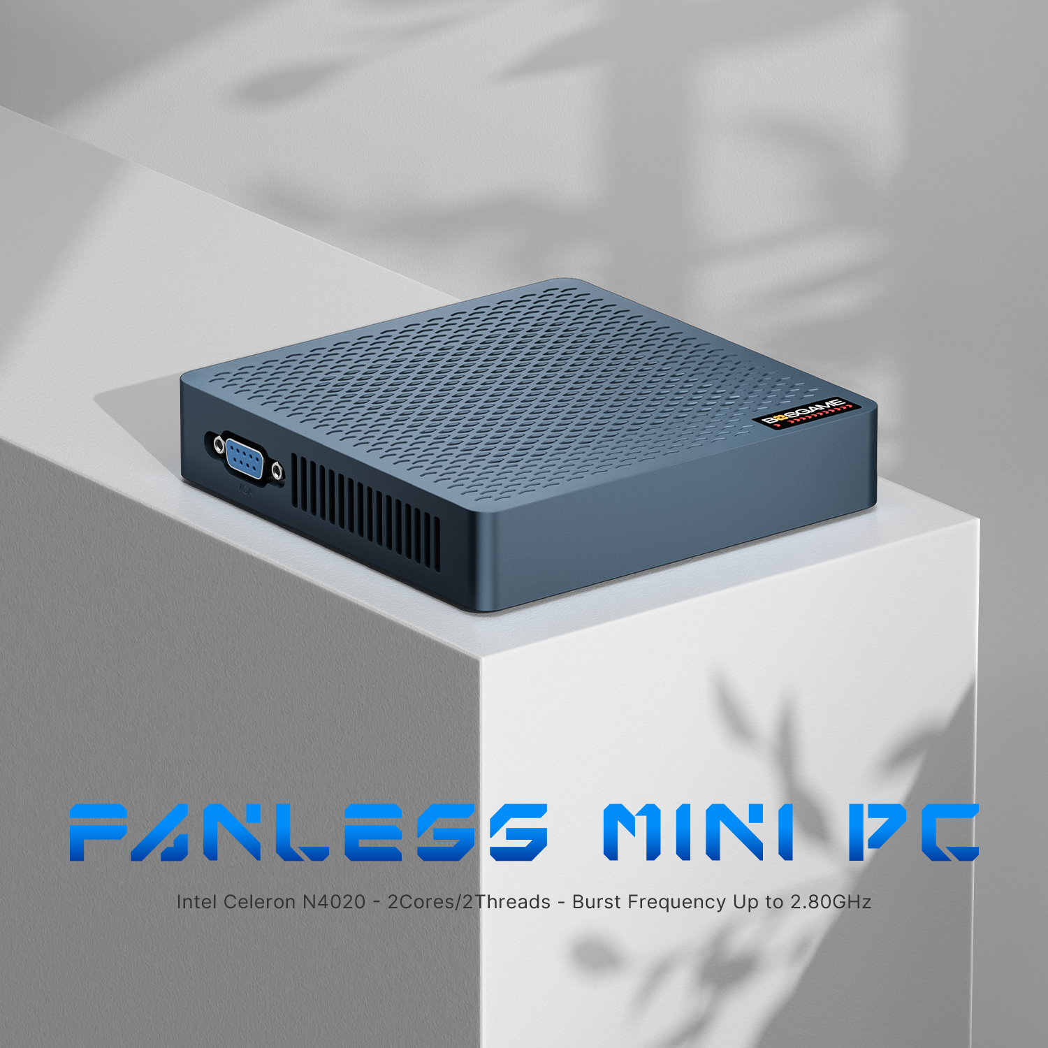 BOSGAME Fanless Mini PC AG40