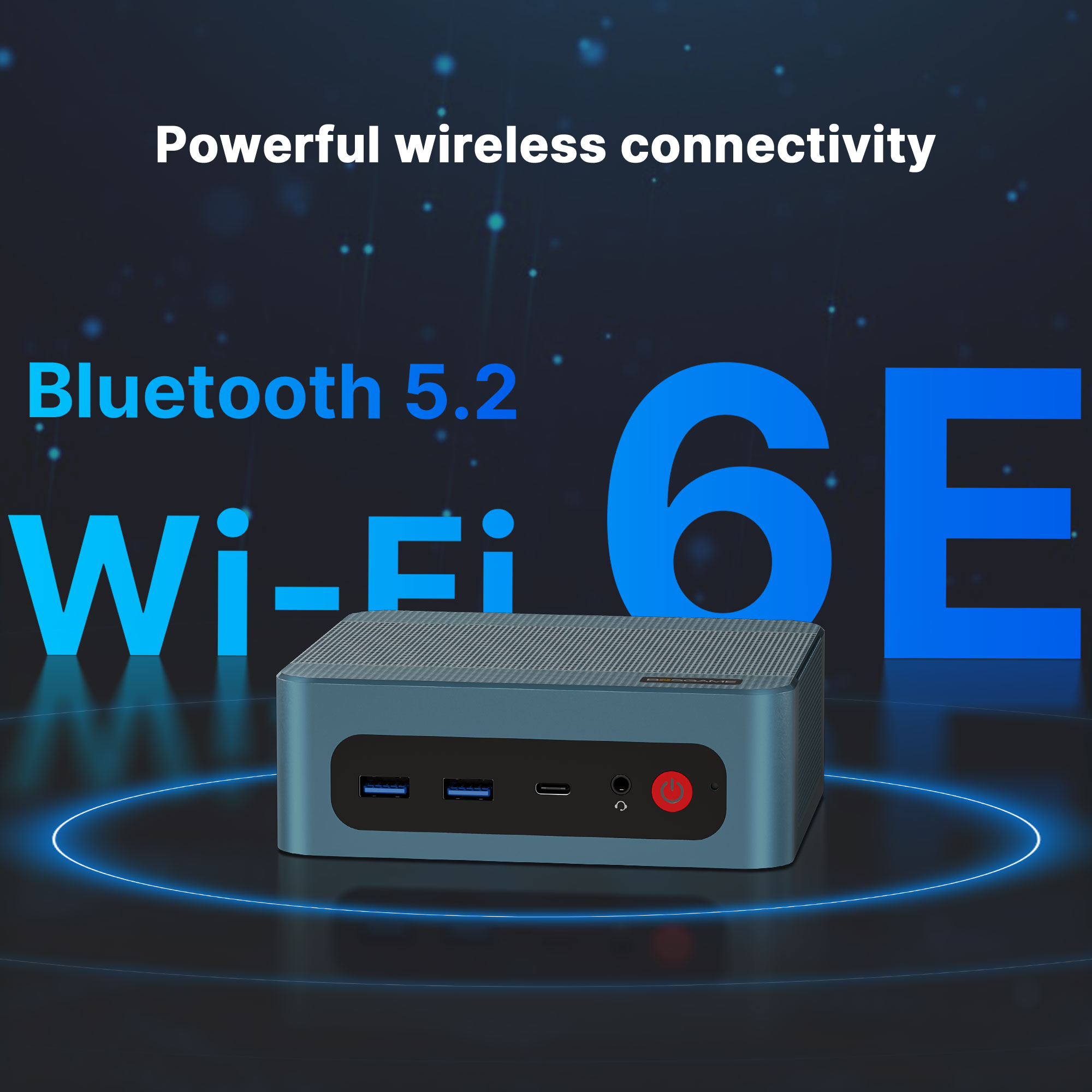BOSGAME Mini PC P2 Lite Intel Core-i5 12600H