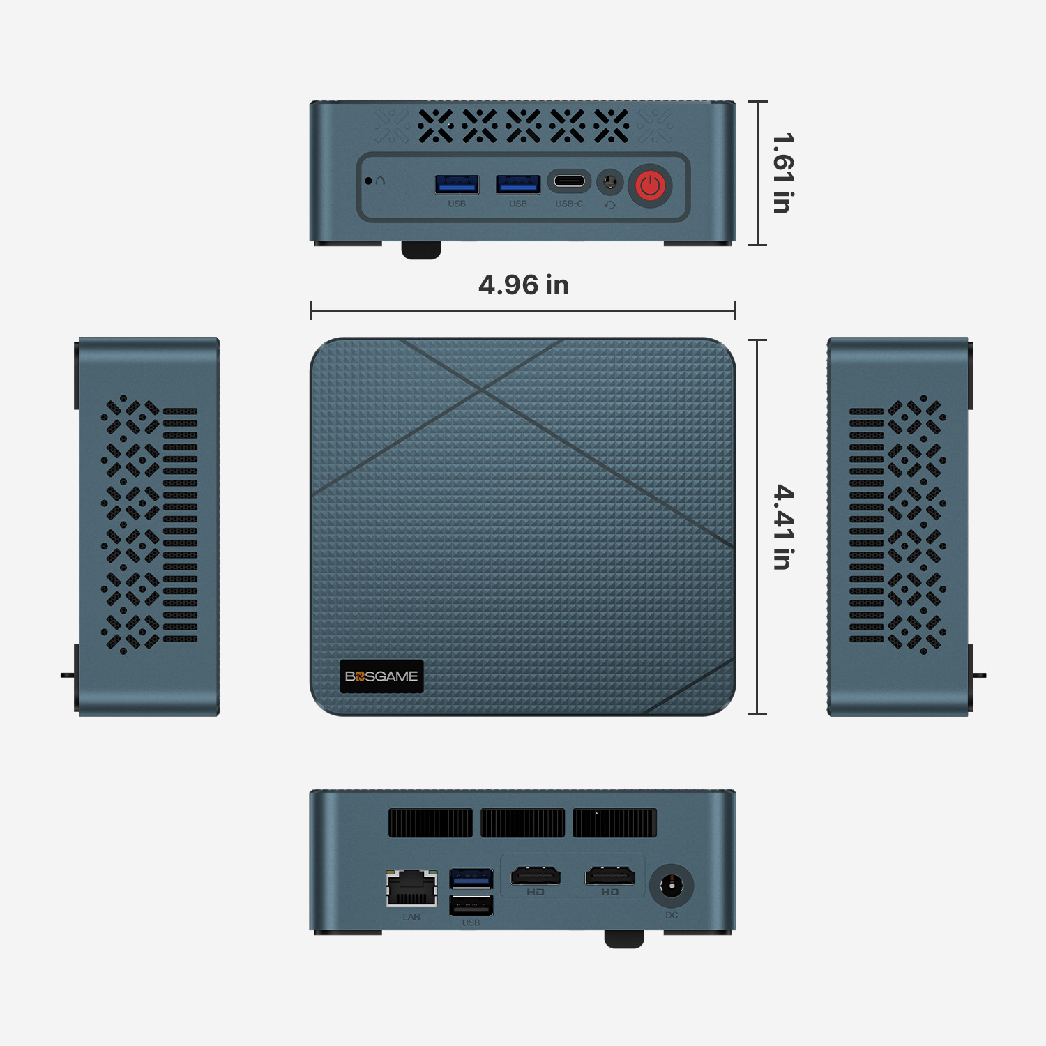 BOSGAME Mini PC E2