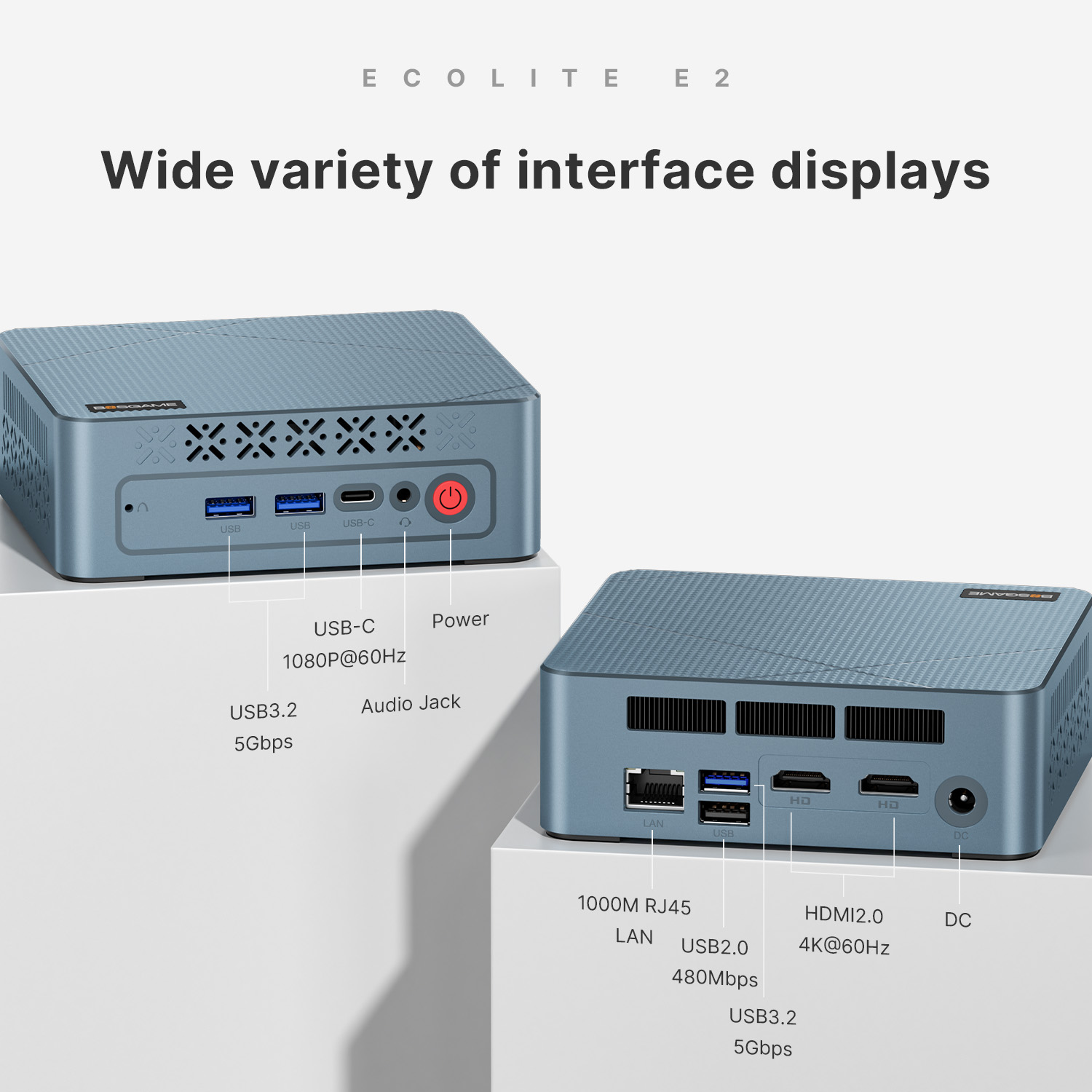 BOSGAME Mini PC E2