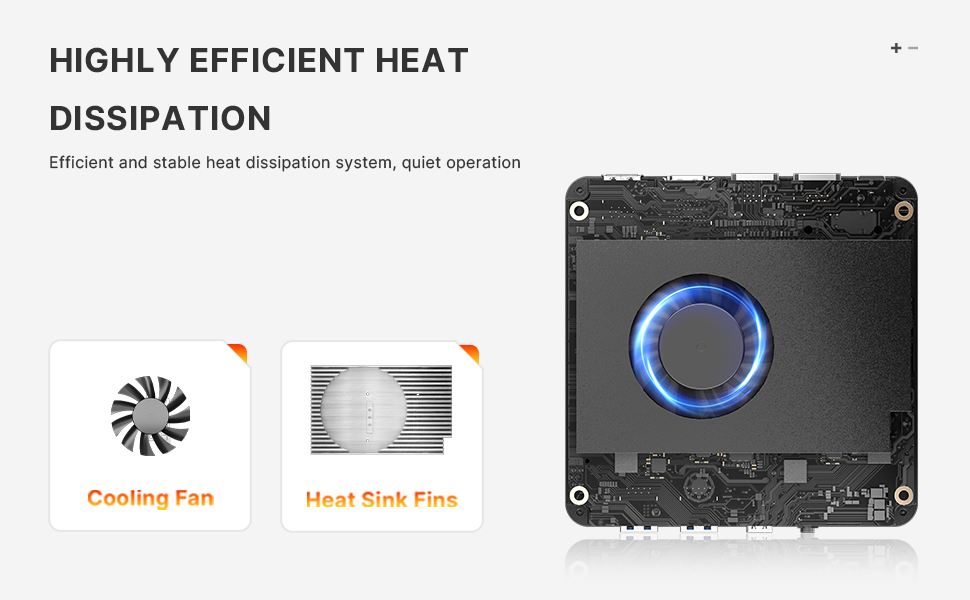 Bosgame E4 Mini PC - AMD Ryzen 5 3550H 