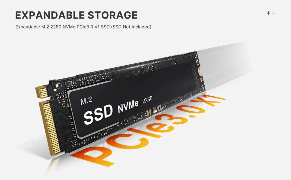 Bosgame E4 Mini PC - AMD Ryzen 5 3550H 