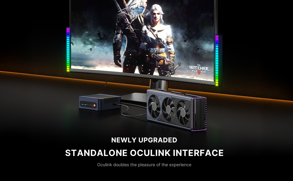 BOSGAME M4 Plus Light Gaming Mini PC