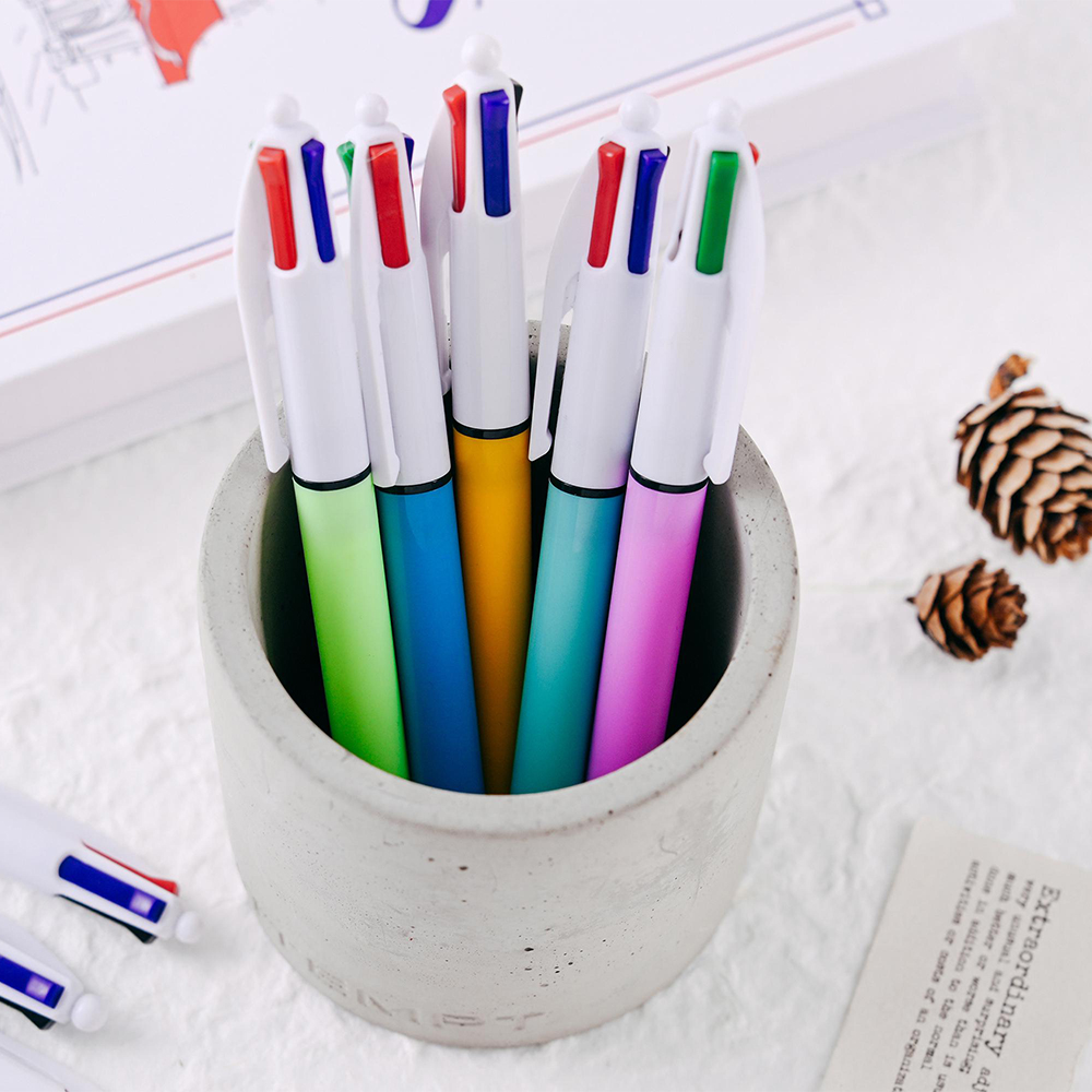 Personalized Multi Purpose 4 Colors Ballpoint Pen