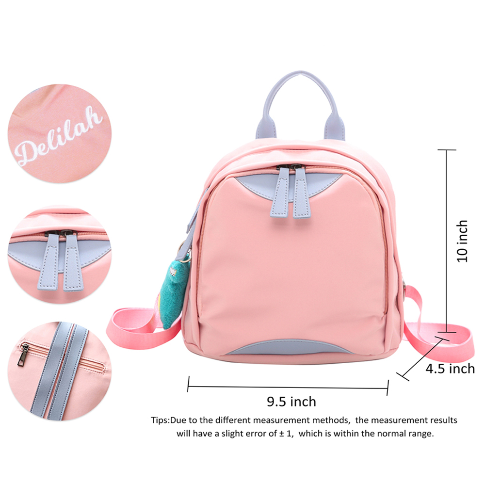 Personalized Embroidery Kid Oxford Fabric Backpack