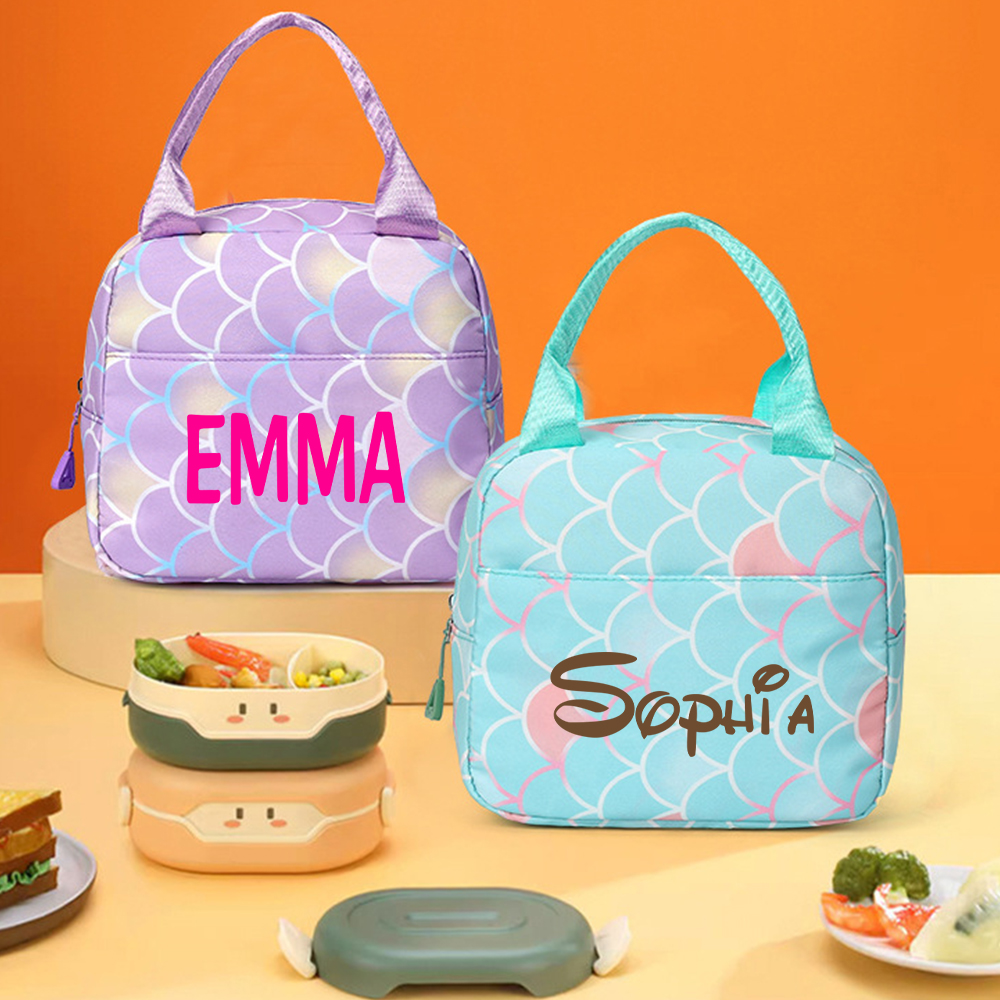 Personalized Original Mermaid 3 in 1 School Backpack Set