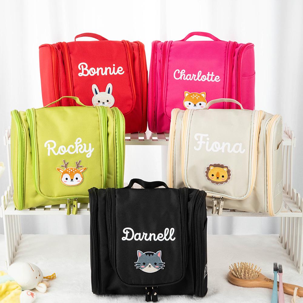 Personalized Cute Cartoon Waterproof Hanging Cosmetic Bag
