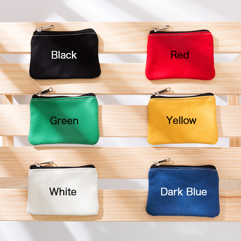 Personalized Name Kids Cute Zip Money Purse