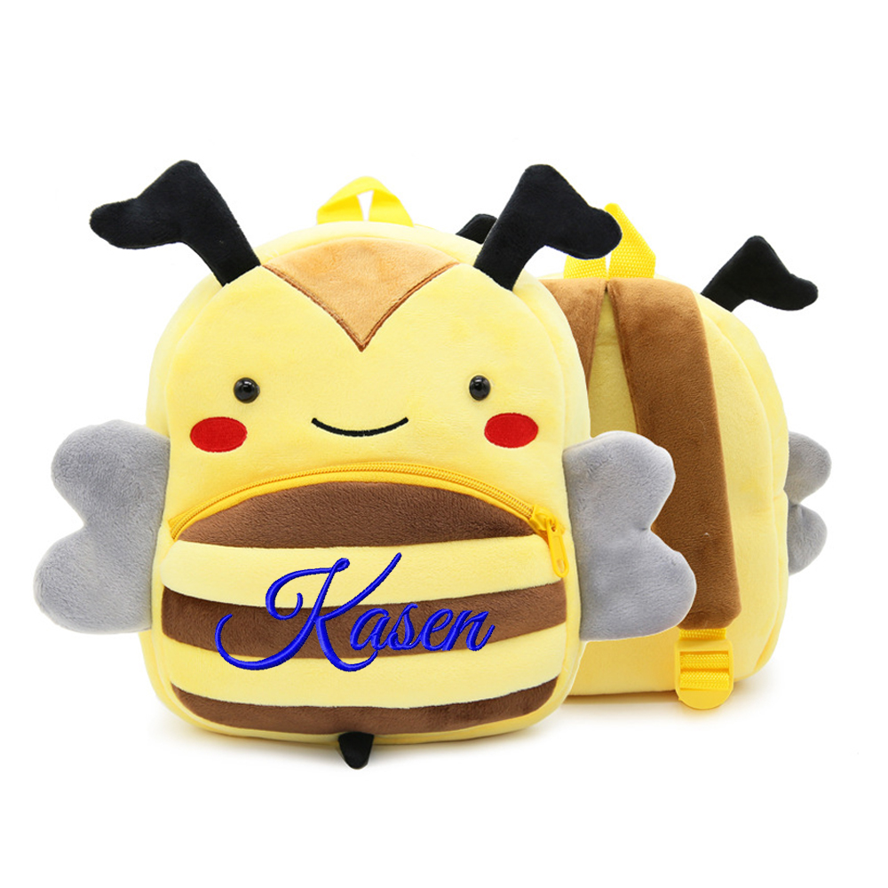 Personalized Embroidery Cartoon Animals Backpack