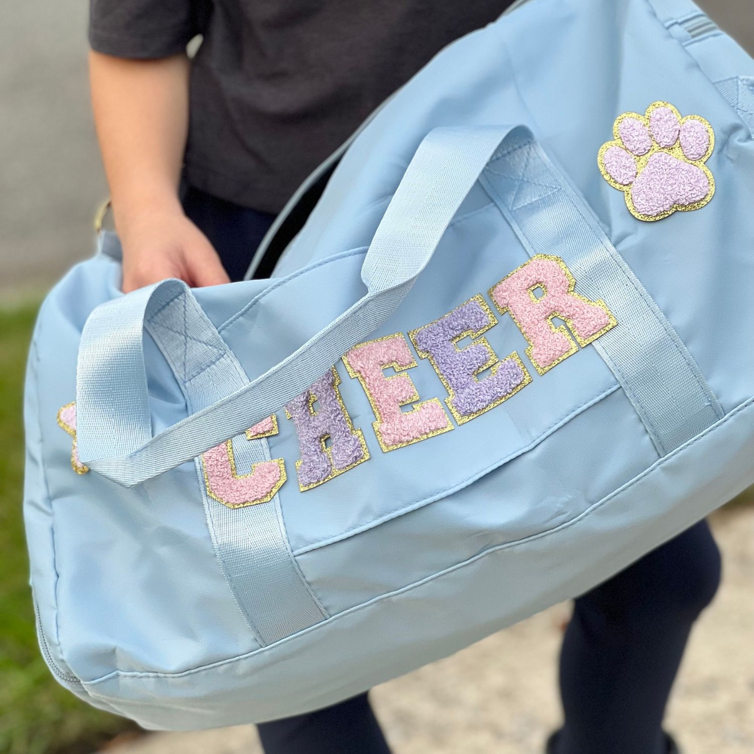 Personalized Patch Kids Color Duffle Bag