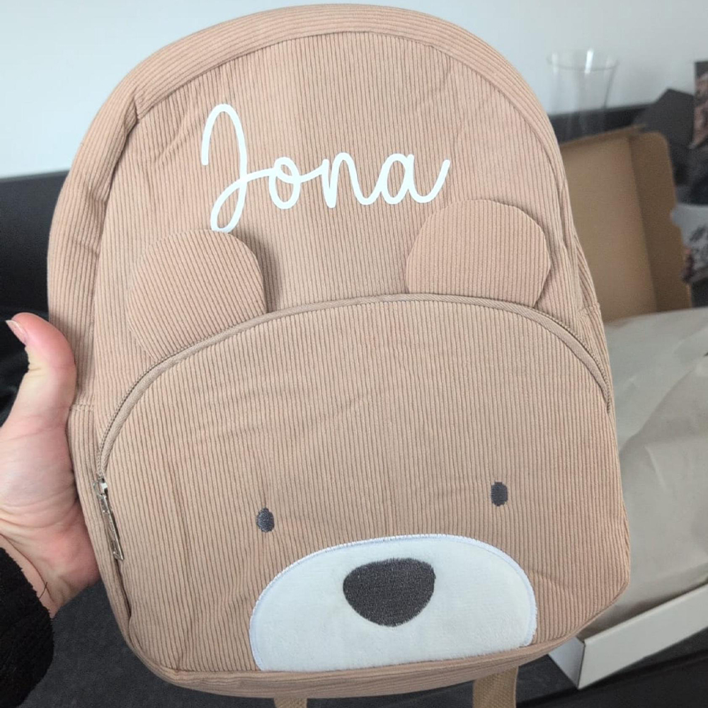 Personalized Lovely Corduroy Animals Backpack