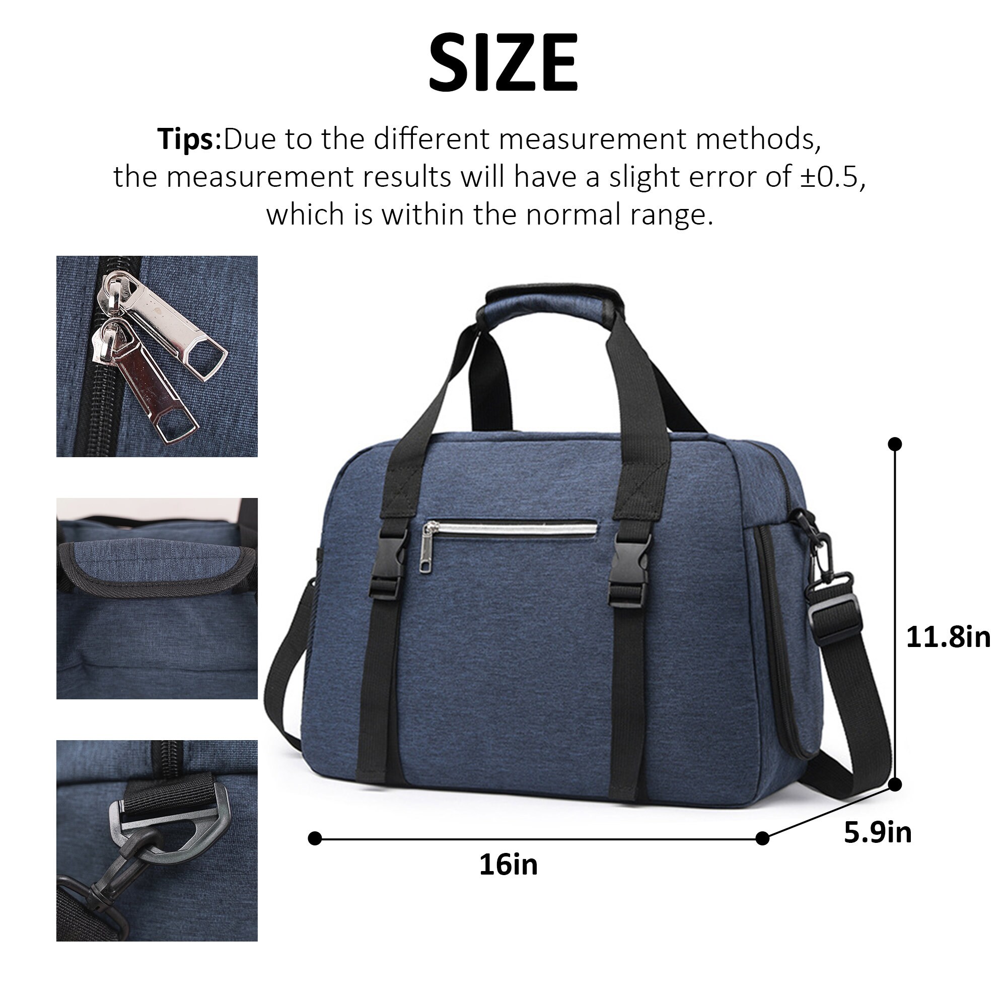 Personalized Embroidery Oxford Fabric Duffle Bag