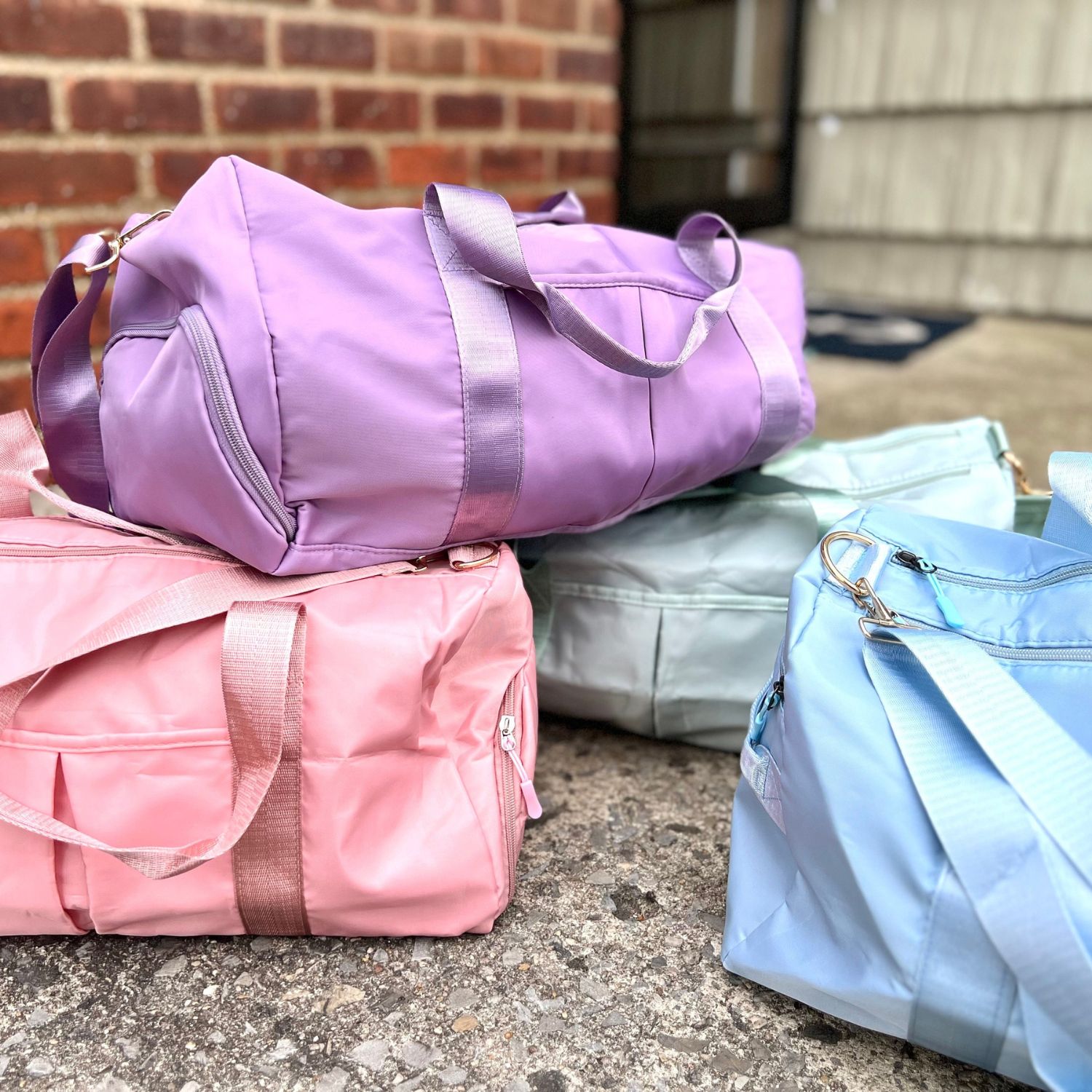 Personalized Patch Kids Color Duffle Bag