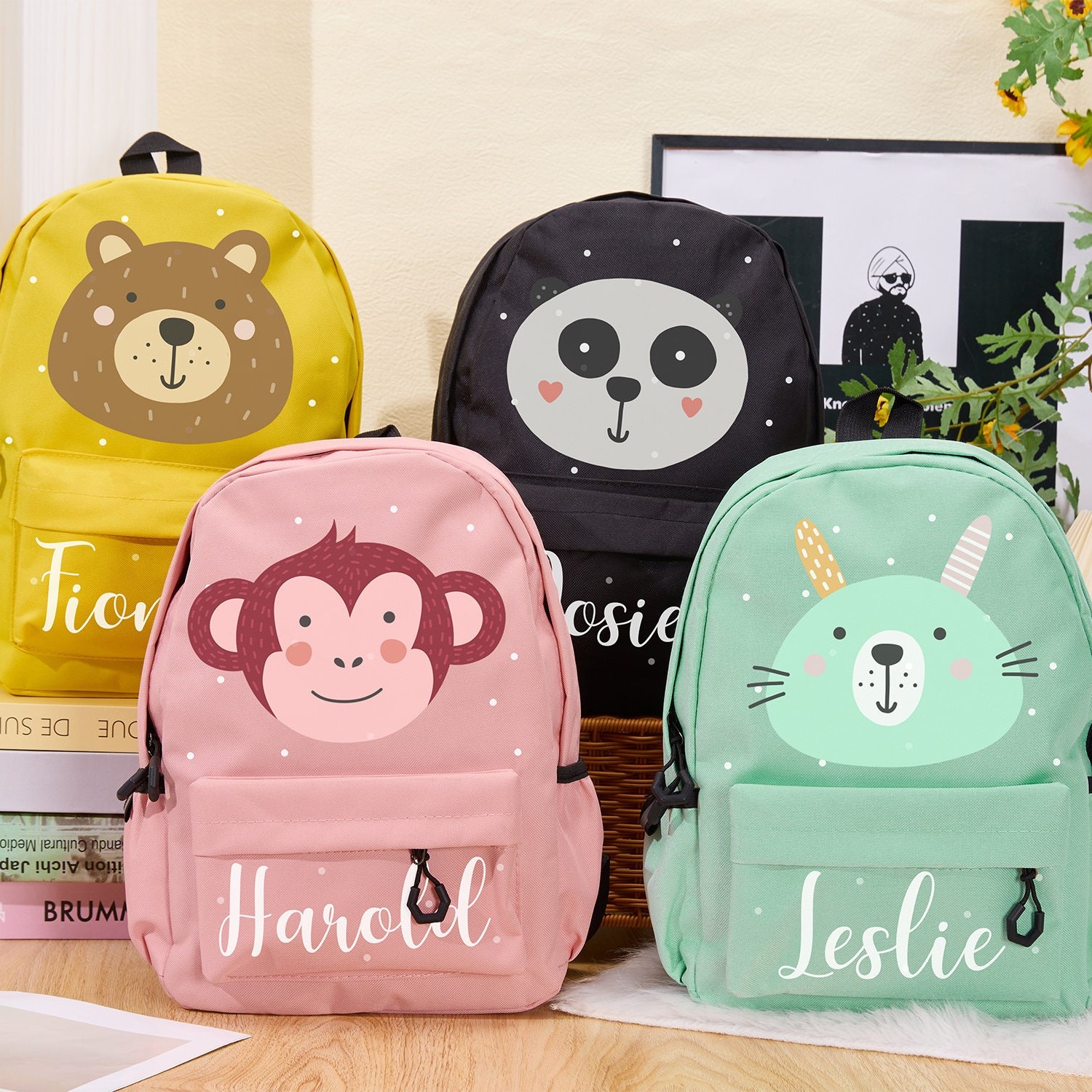 Personalized Color Cute Pattern Backpack
