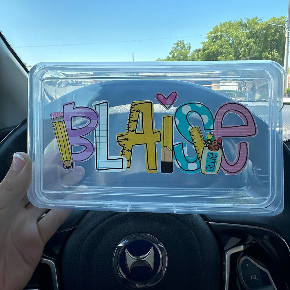 Personalized Back To School Pencil Boxes