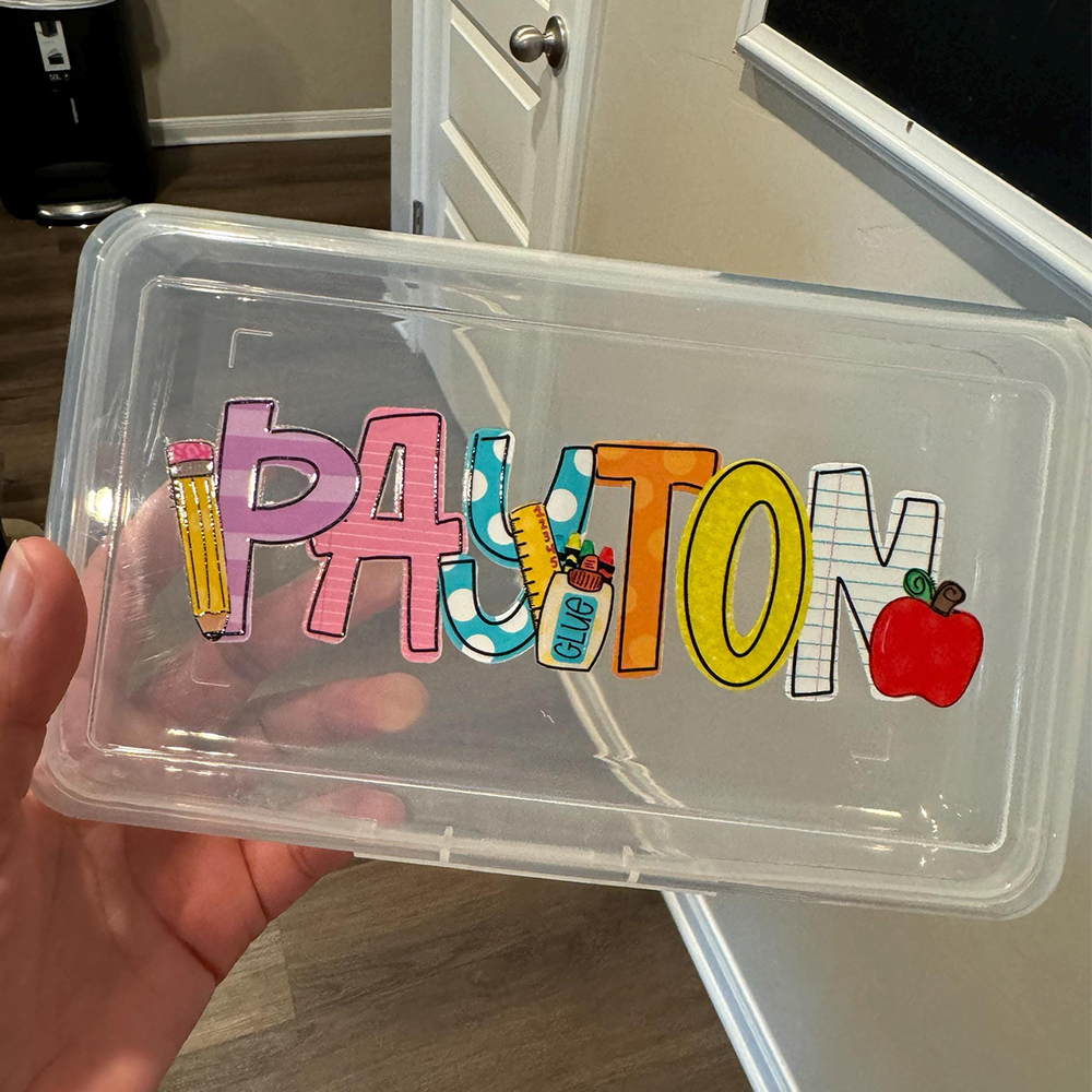 Personalized Back To School Pencil Boxes