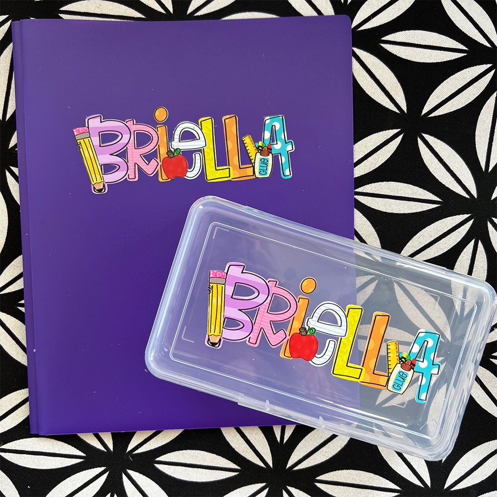 Personalized Back To School Pencil Boxes