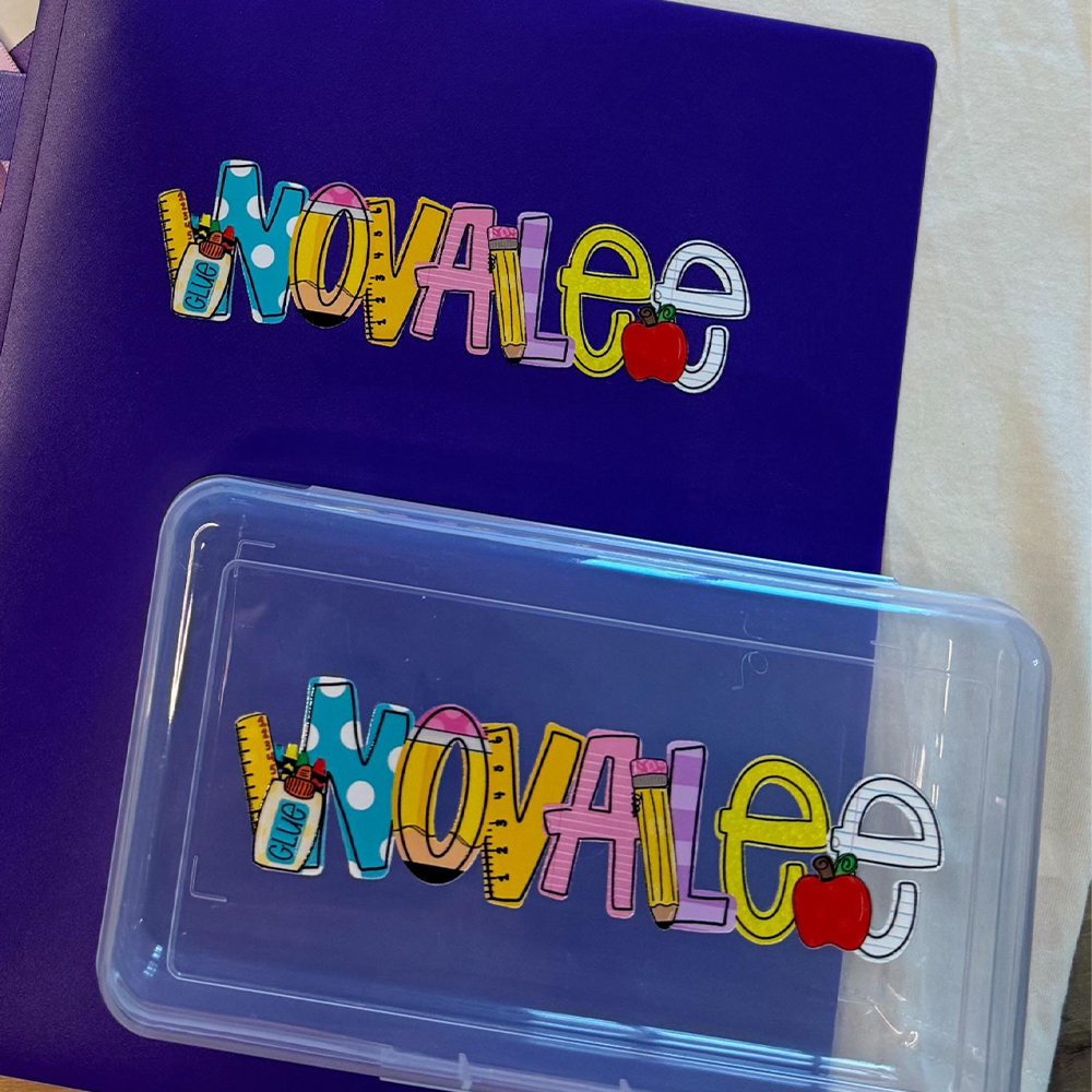 Personalized Back To School Pencil Boxes