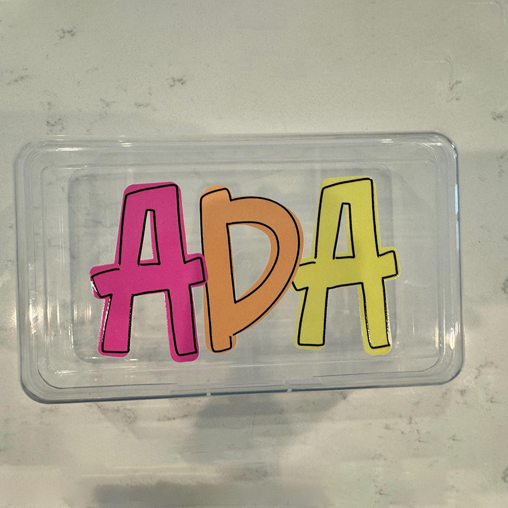 Personalized Back To School Pencil Boxes
