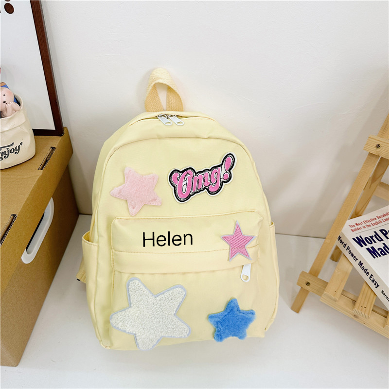 Personalized Kid Cute Star Backpack