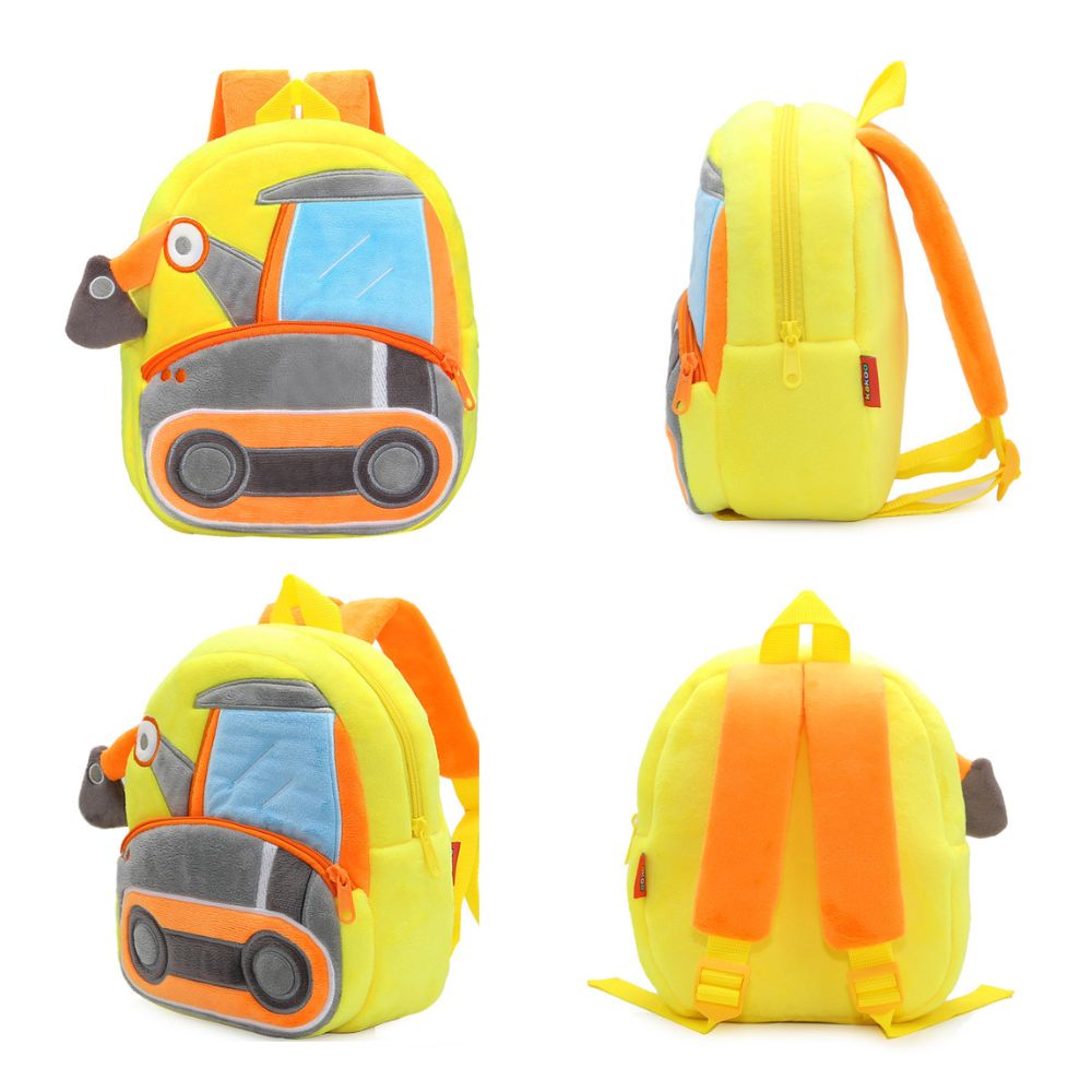 Personalized Kid's Engineering Vehicle series backpack | DGBag01