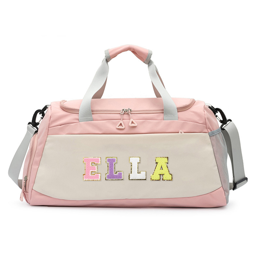 Personalized Name Weekender Travel Duffle Bag