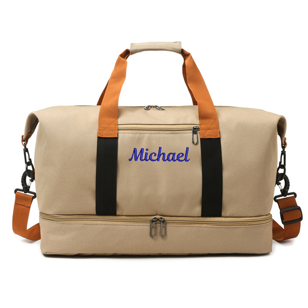 Personalized Embroidery Oxford Fabric Duffle Bag