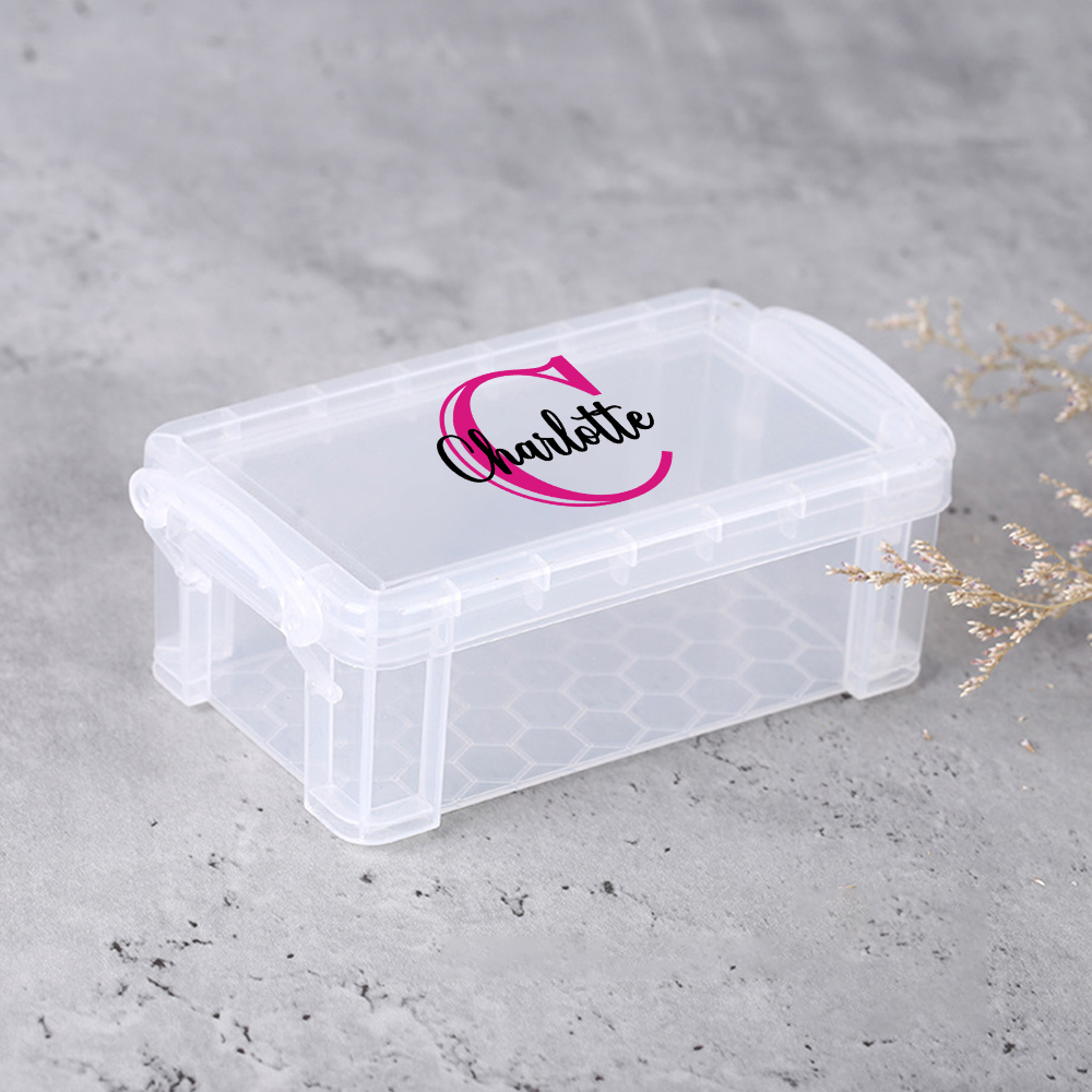 Personalized Kids Back to School Supplies Crayon Holder