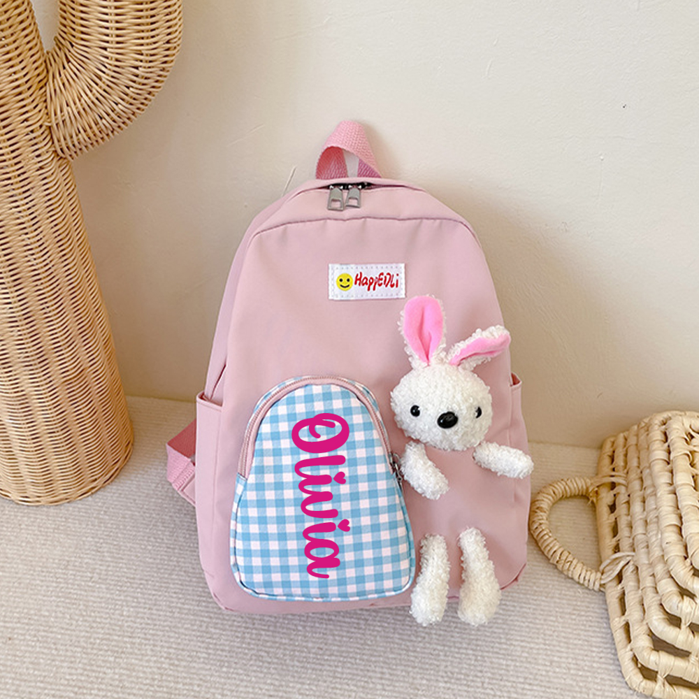 Personalized Kids Teddy Bear School Backpack