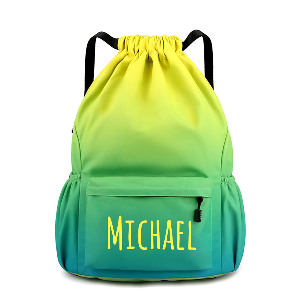 Personalized Colorful Waterproof Oxford Gym Backpack
