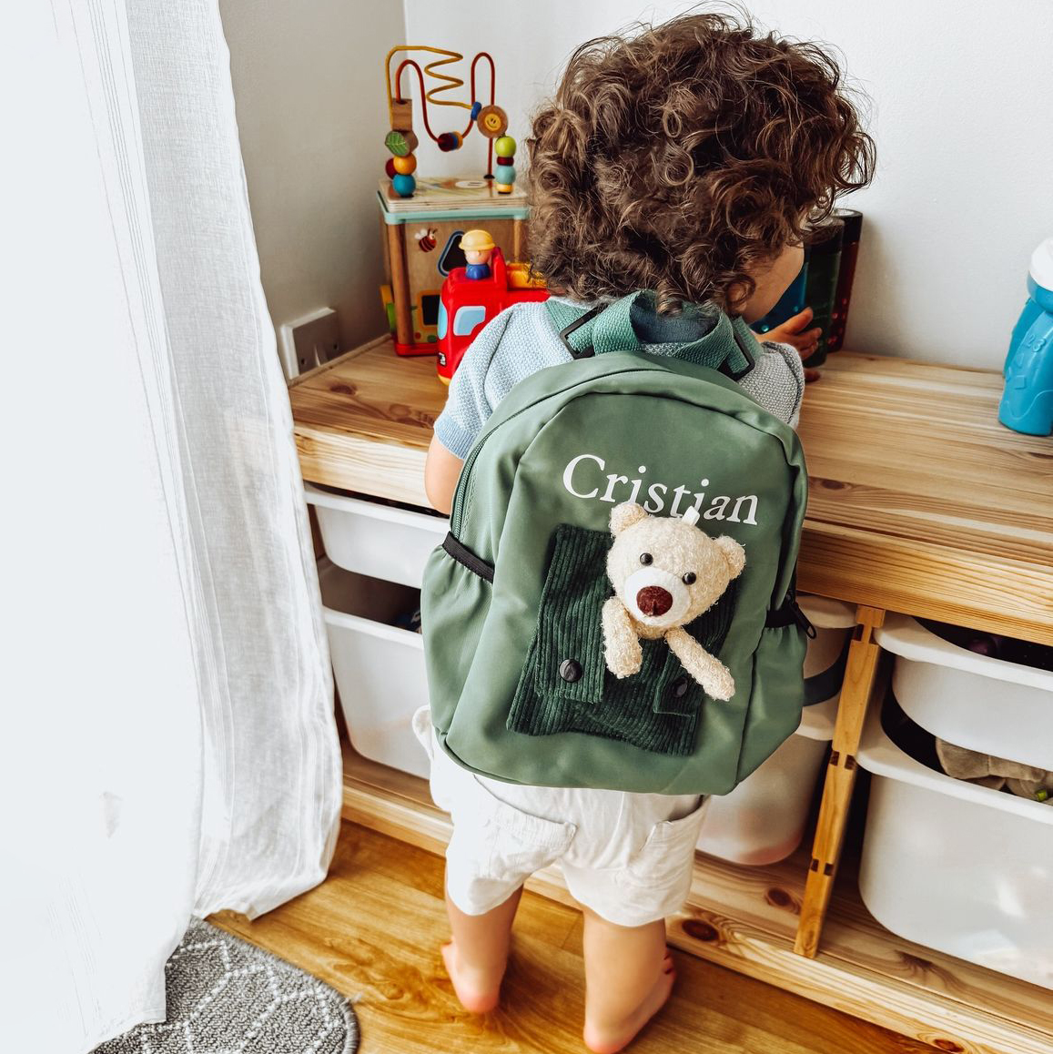 Personalized Bear Back to School Backpack