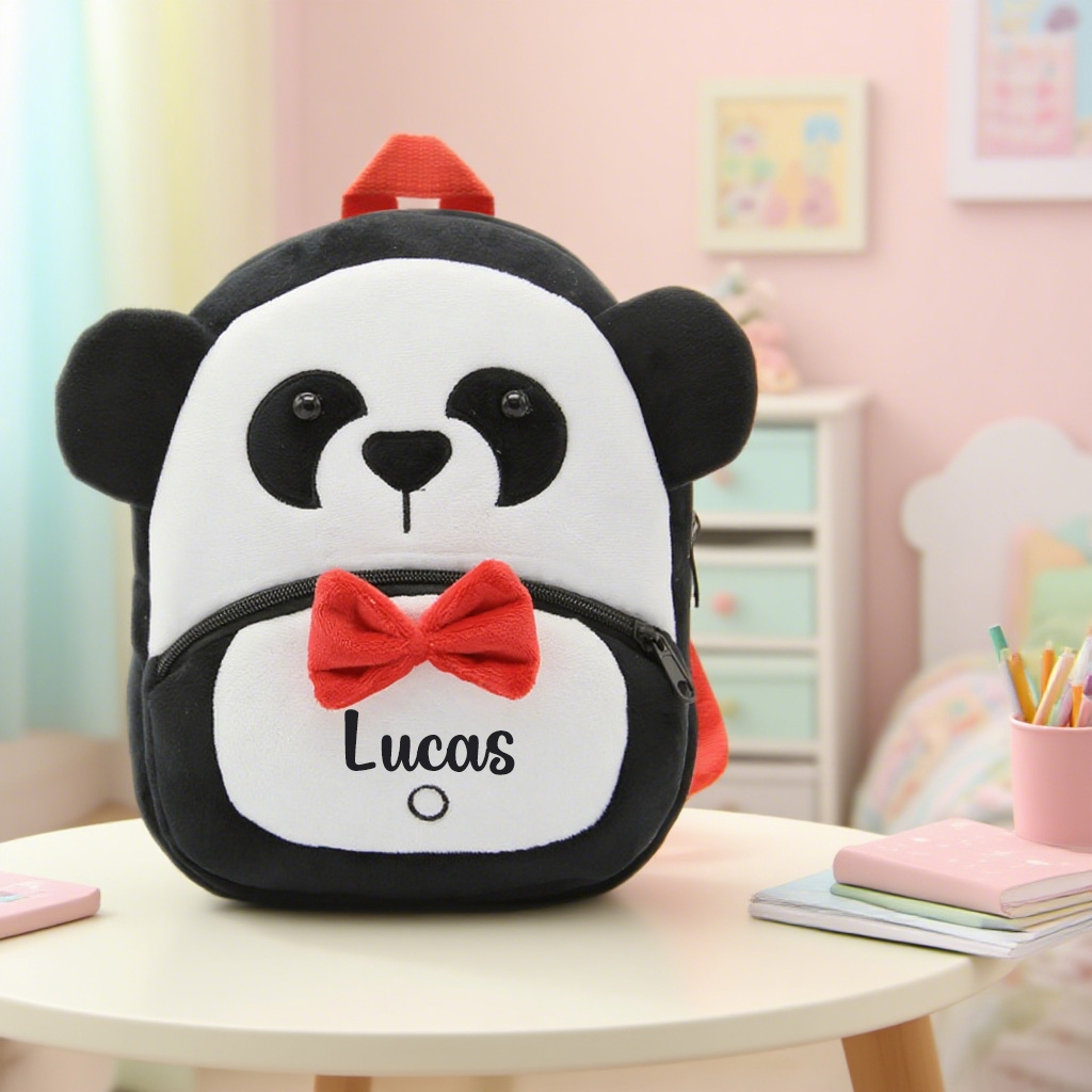 Personalized Cute Panda Animals Toddler Backpack