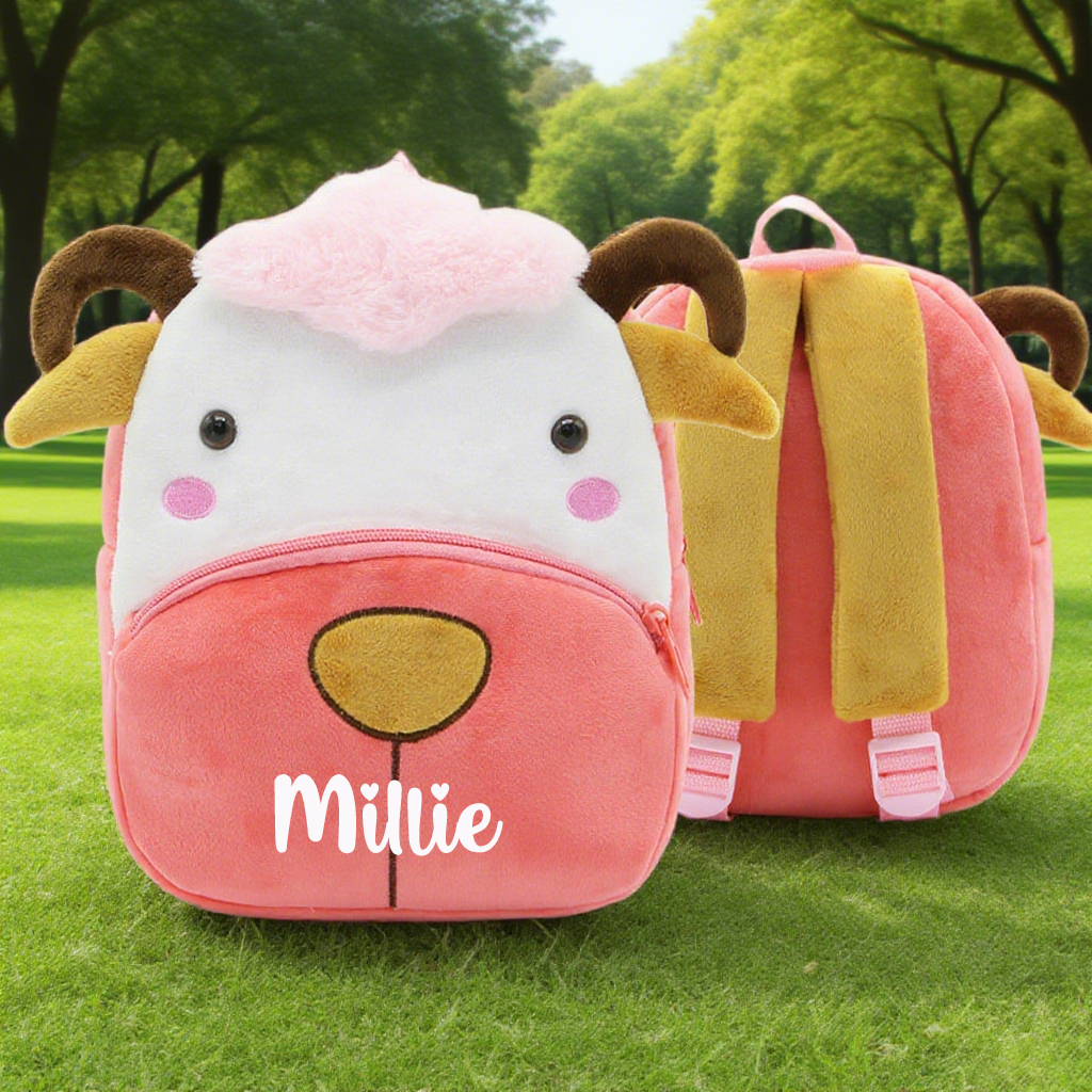 Personalized Cute Sheep Animals Toddler Backpack