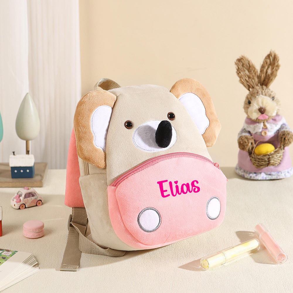Personalized Cute Koala Animals Toddler Backpack