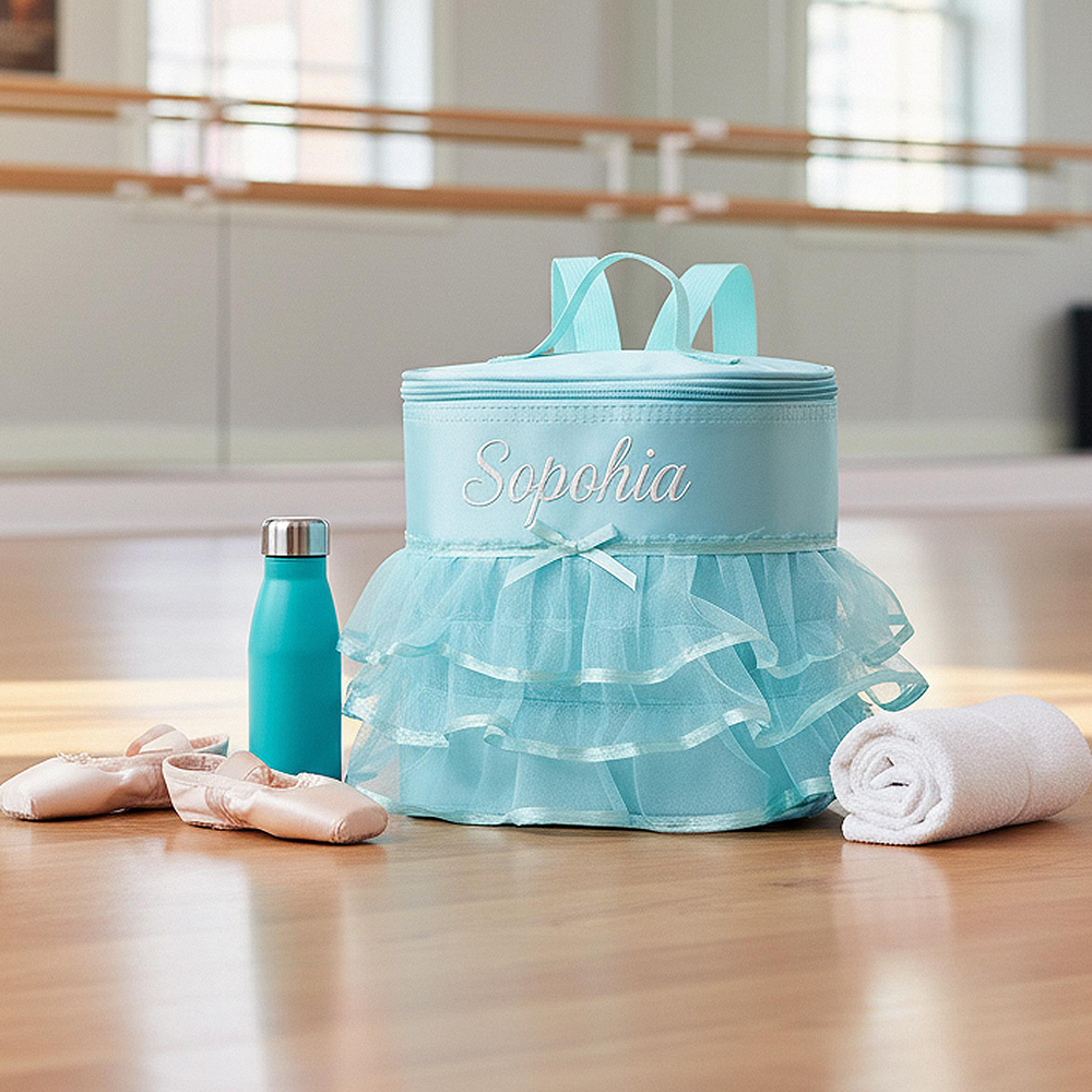 Personalized Kids Ballet Lace Dancer Backpack