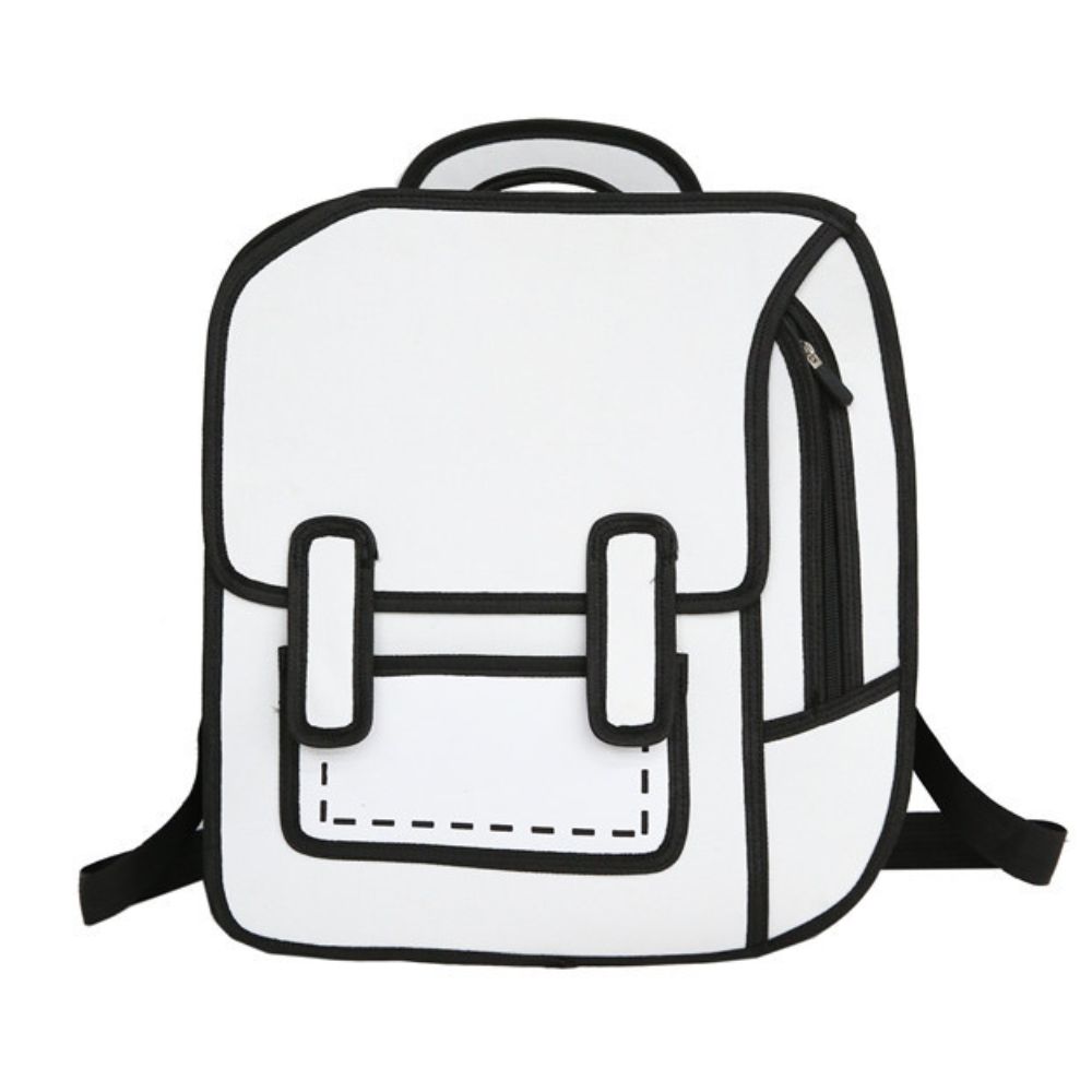 Personalized Color Comic School Backpack