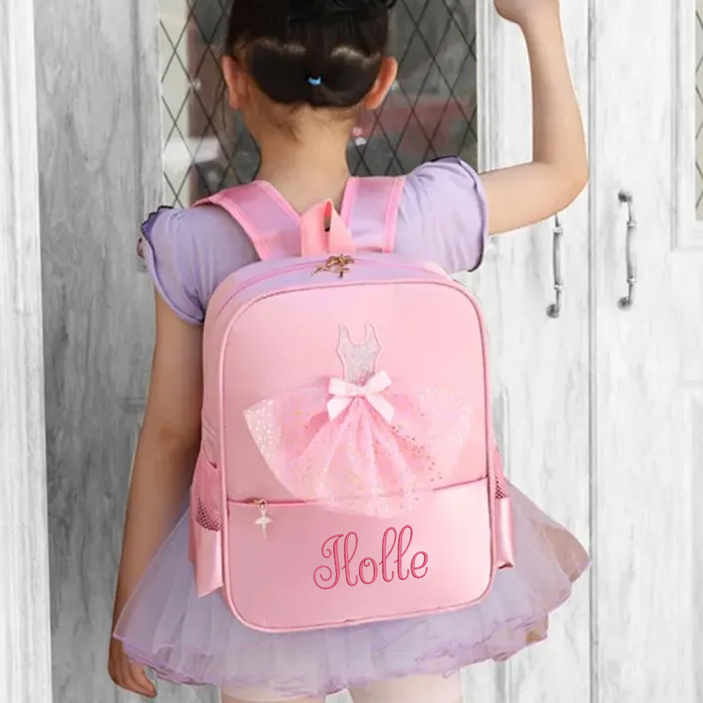 Personalized Kids Ballerina Backpack