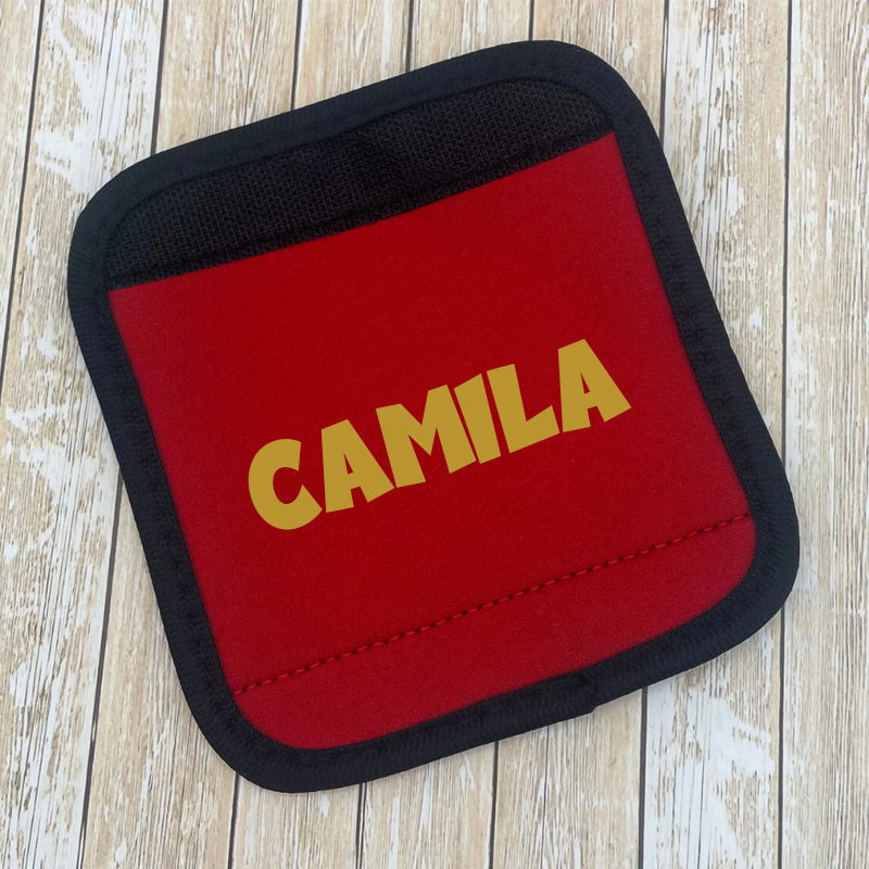 Personalised Name Luggage Tag Handle Cover