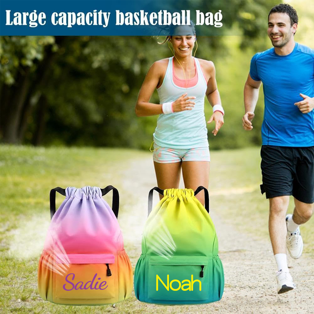 Personalized Colorful Waterproof Oxford Gym Backpack