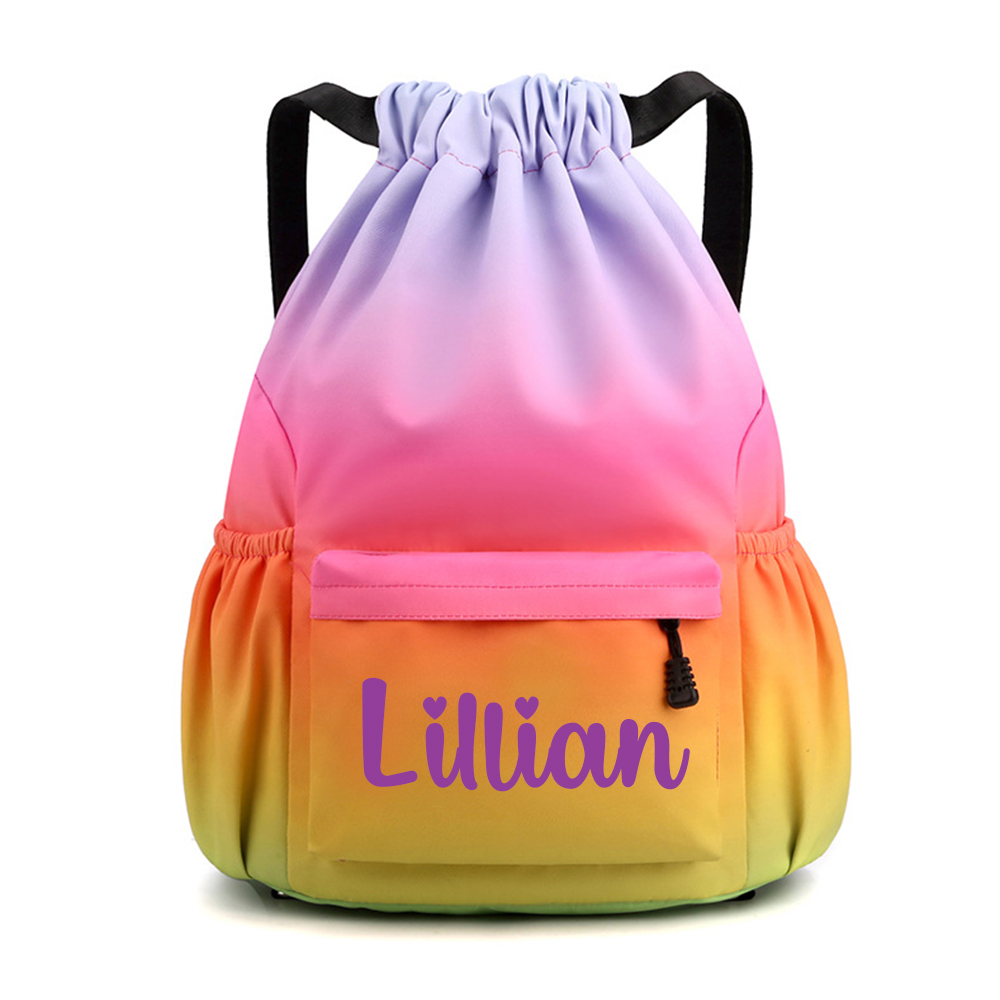 Personalized Colorful Waterproof Oxford Gym Backpack