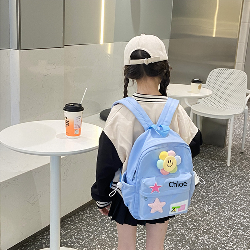 Personalized Kid Cute Sunflower Backpack