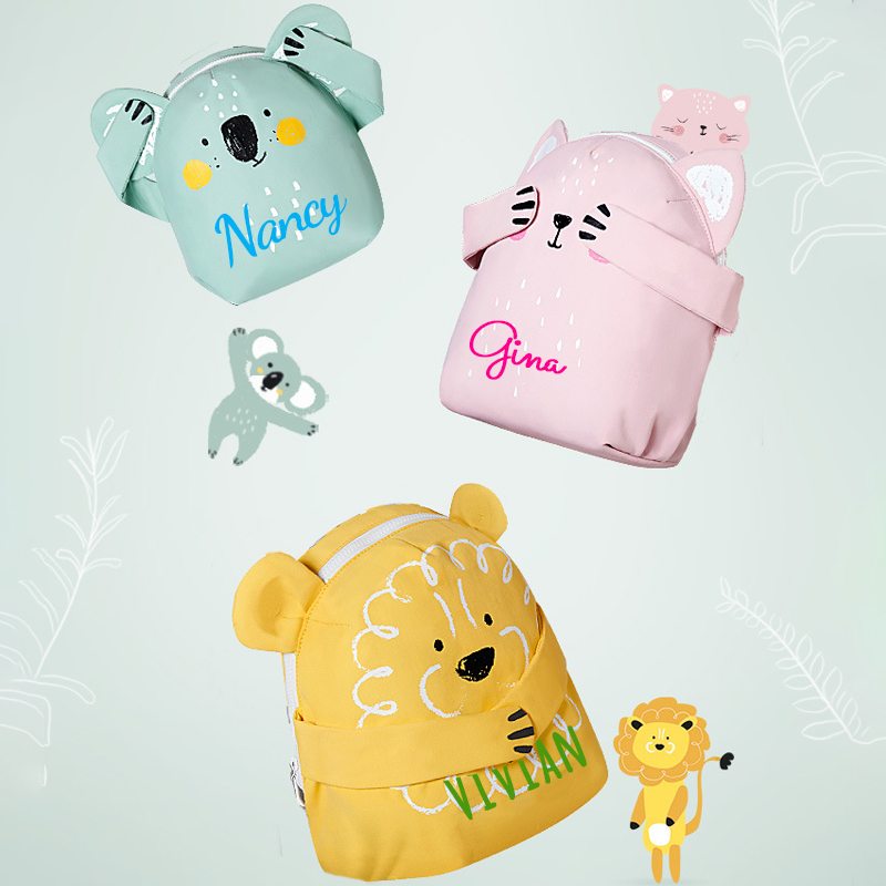 Personalized Color Cute Animal Backpack