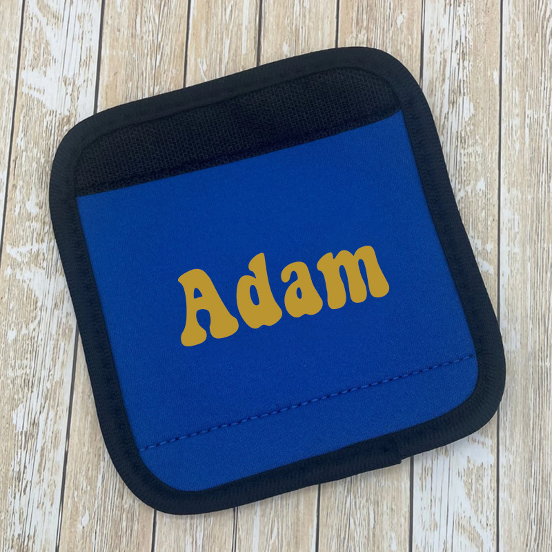 Personalised Name Luggage Tag Handle Cover