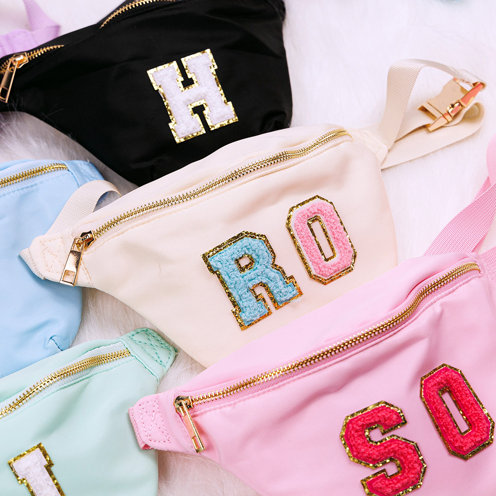Personalized Chenille Patch Mini Fanny Pack