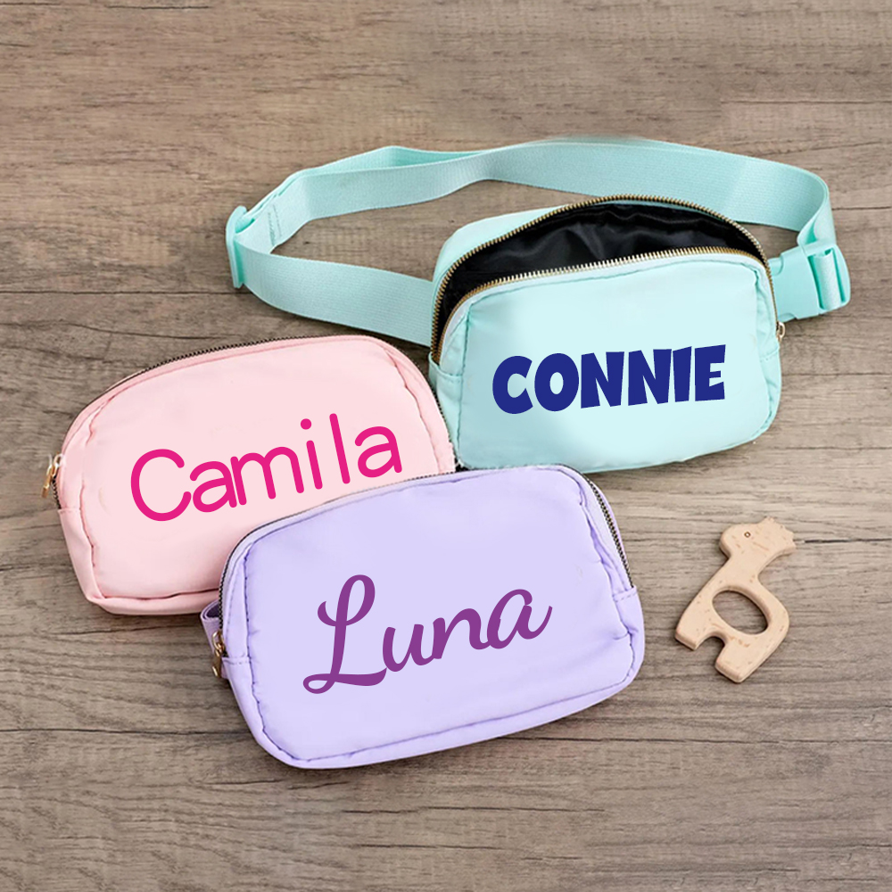 Personalized Lovely Colourful Fanny Pack with Name