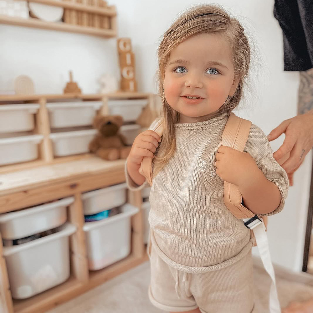 Personalized Embroidery Kids Classic Canvas Backpack