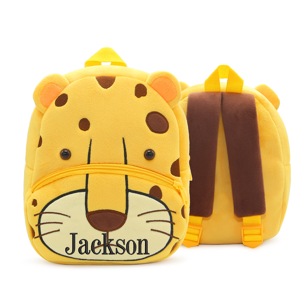 Personalized Embroidery Cartoon Animals Backpack