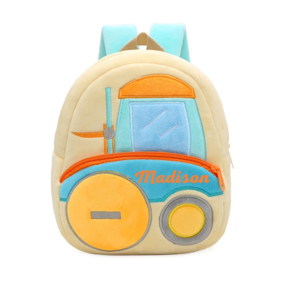 Personalized Kid's Engineering Vehicle series backpack | DGBag01