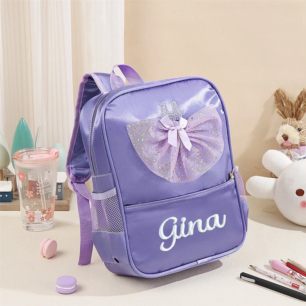 Personalized Kids Ballerina Backpack